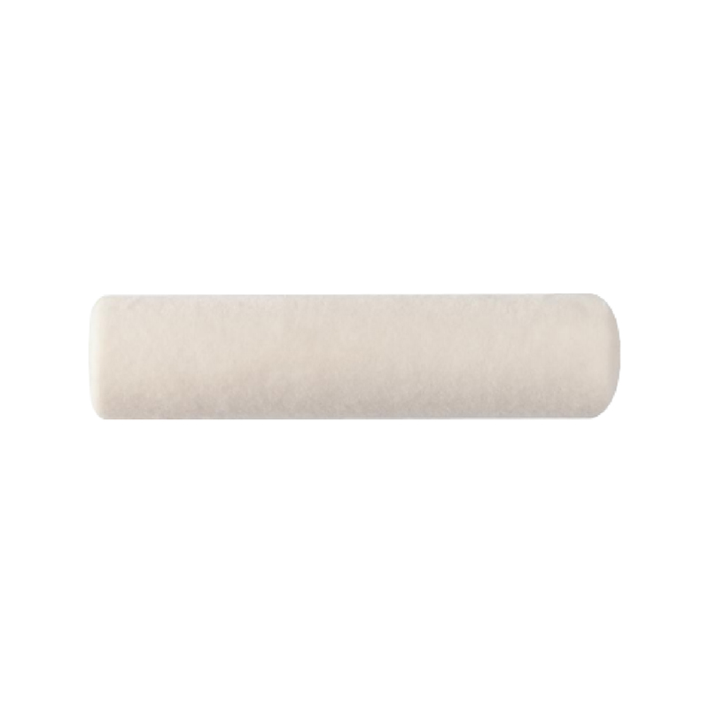 Coprirullo in mohair intrecciato bianco