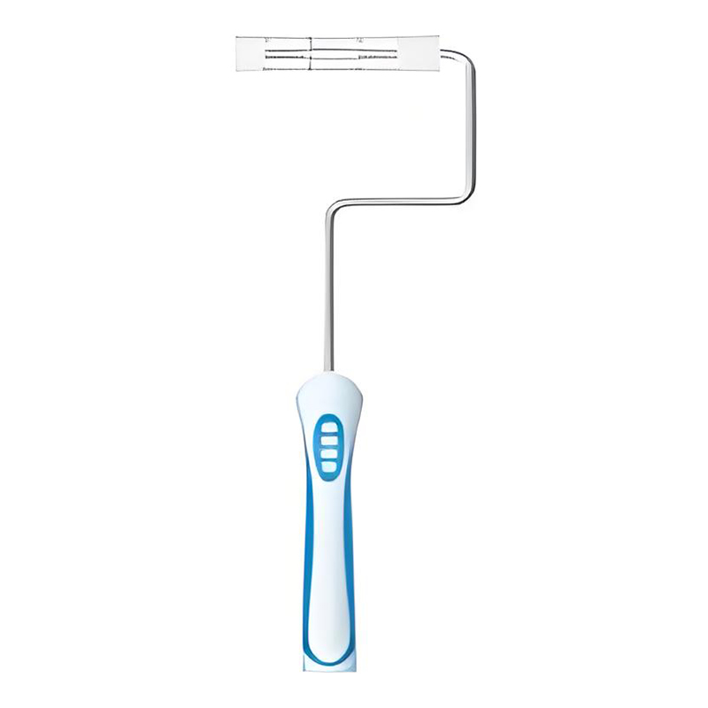 Mini telaio a rulli con gabbia in plastica da 4 pollici