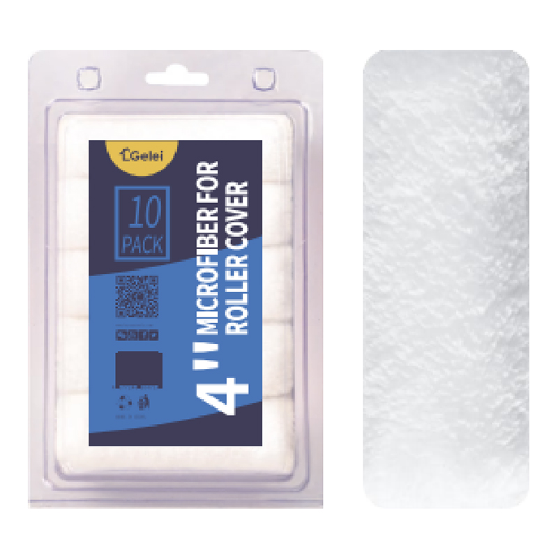 Kit copertura rullo in microfibra da 4 pollici