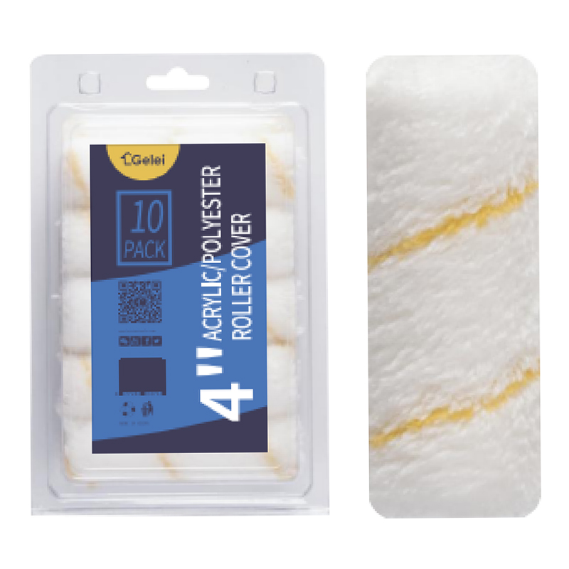 Kit copertura rullo in poli/acrilico da 4 pollici