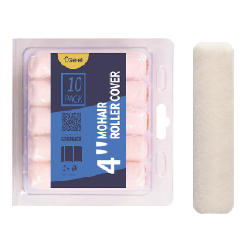 Kit copertura rullo in mohair da 4 pollici